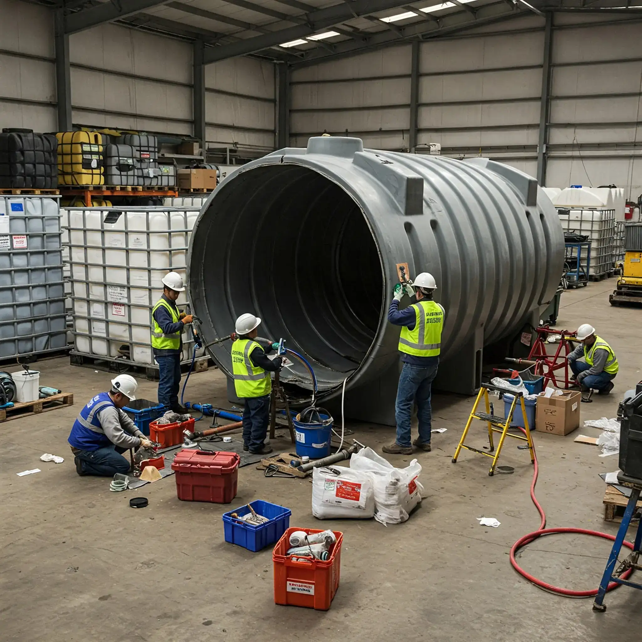 Plastik depo tamiri uzman ekip