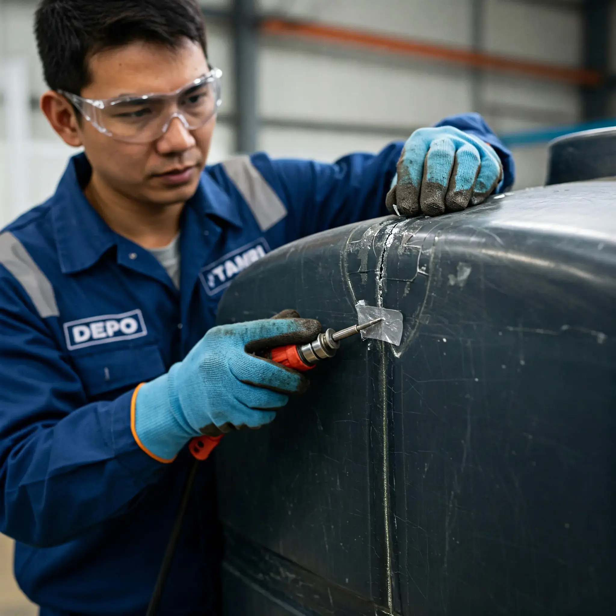 Teknik servis plastik depo tamiri