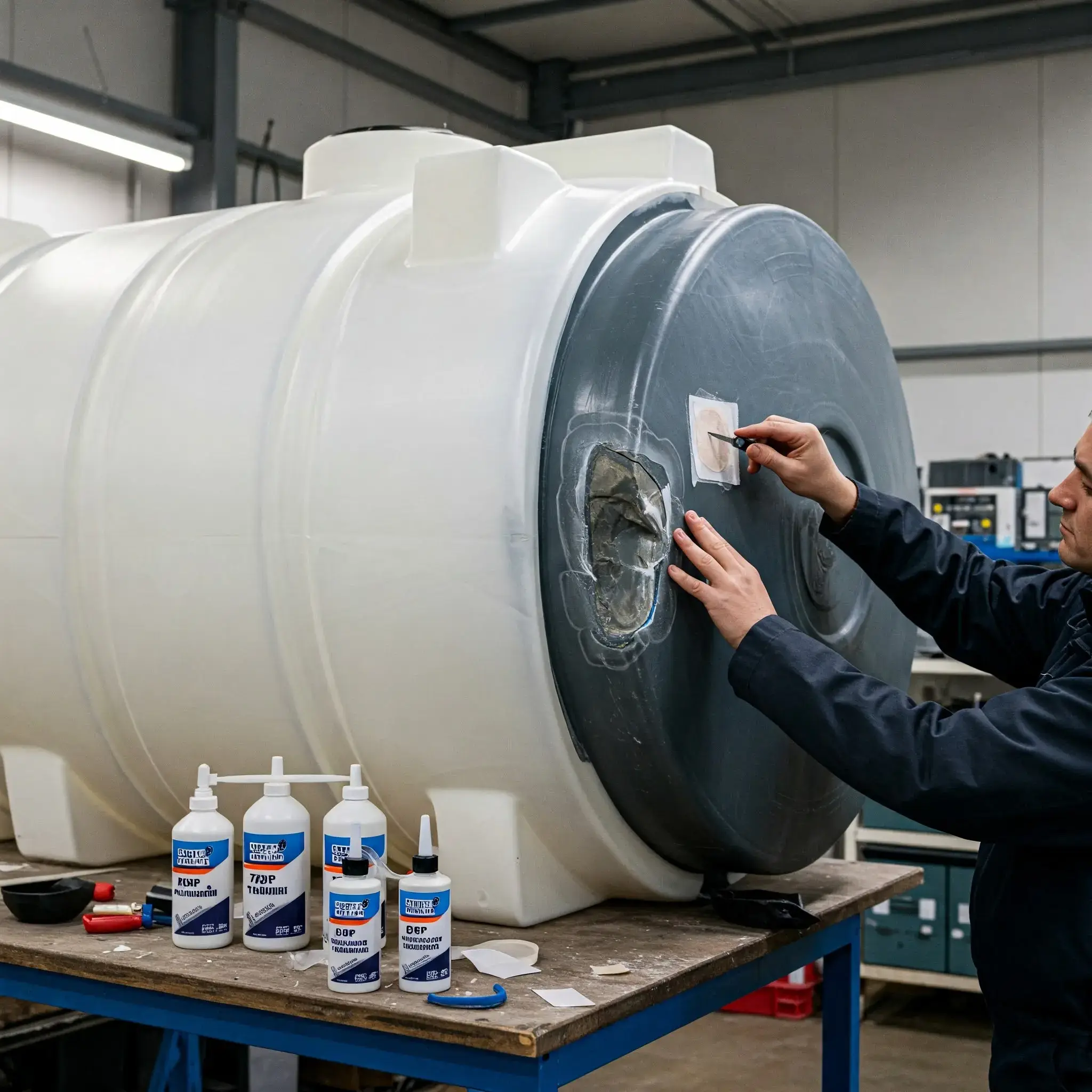 Profesyonel plastik depo tamiri